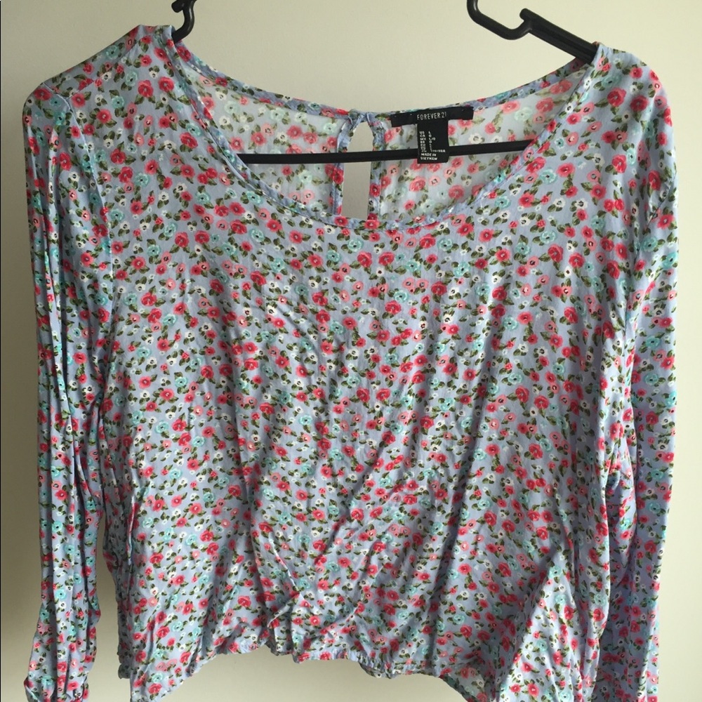 Floral Crop Top